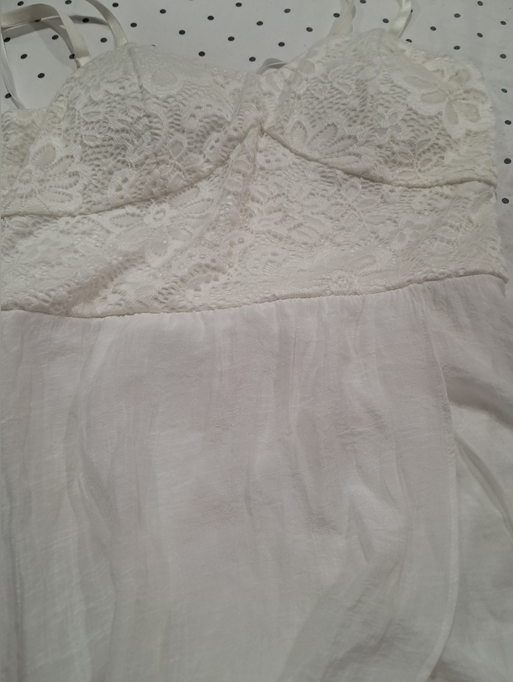 ​IZ BYER White Lace High-Low Tulip Maxi Dress with Slit - Size M - Picture 11 of 15